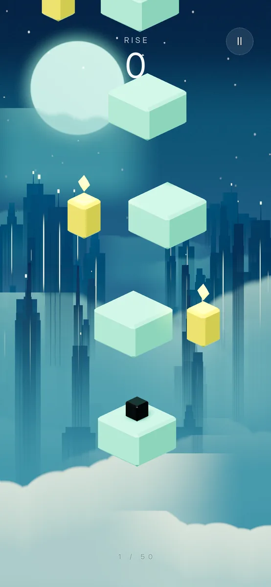 Rise. The first platform.